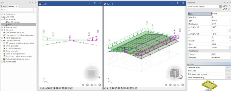 Generate A Snow Load With Surcharge - Colorful Image Collection - High Resolution Quality